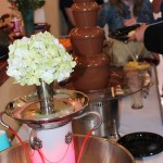 Perfect Utah County Wedding chocolate fountain