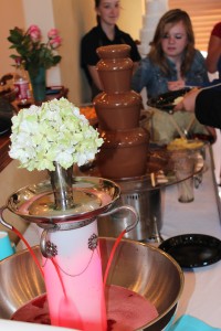 CHOCOLATE FOUNTAINS RULE THE PARTY