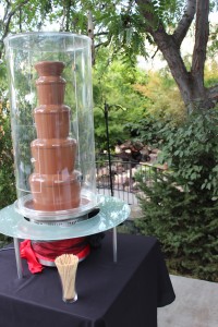 chocolate fountain rental in Utah