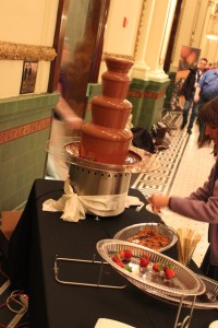 chocolate fountain in Salt Lake City