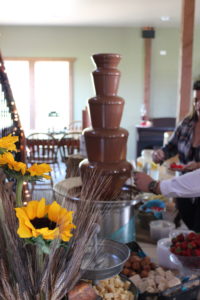 Chocolate fountain in Payson