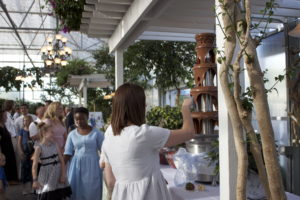 chocolate fountain in Sandy